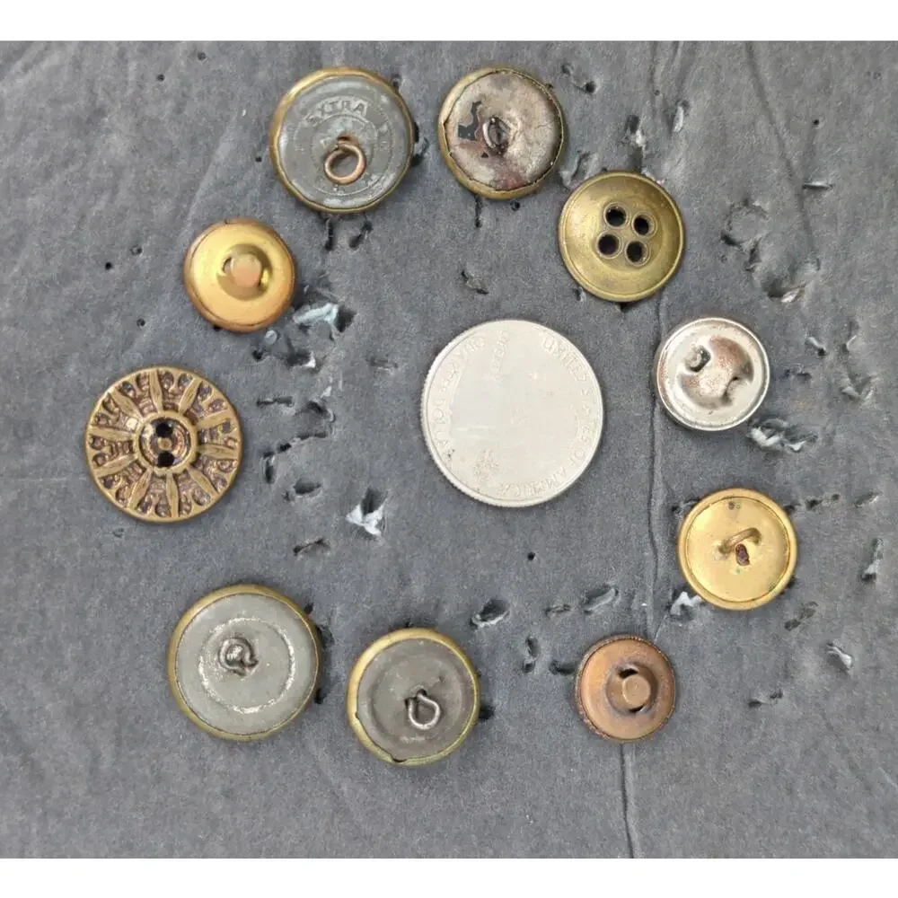 Vintage circular button